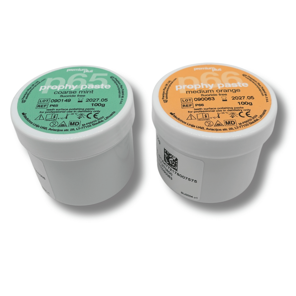 Prophylaxepaste, Polierpaste Minze / Orange | Fluoridfrei 100 g