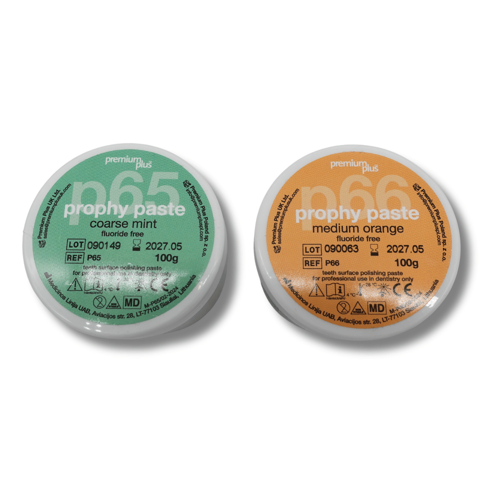 Prophylaxepaste, Polierpaste Minze / Orange | Fluoridfrei 100 g