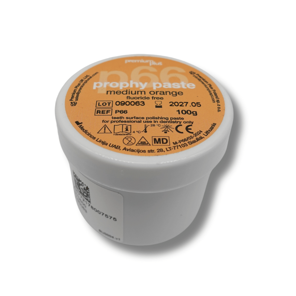 Prophylaxepaste, Polierpaste Minze / Orange | Fluoridfrei 100 g