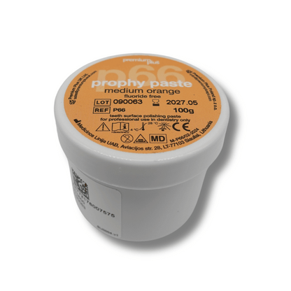 Prophylaxepaste, Polierpaste Minze / Orange | Fluoridfrei 100 g