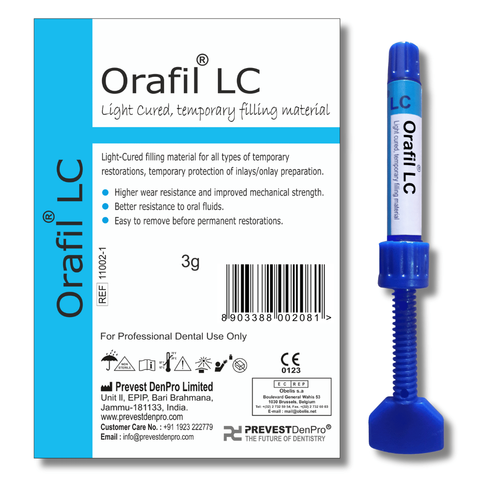 Provisorische Verschlussmasse Orafil LC-PD-11002-1