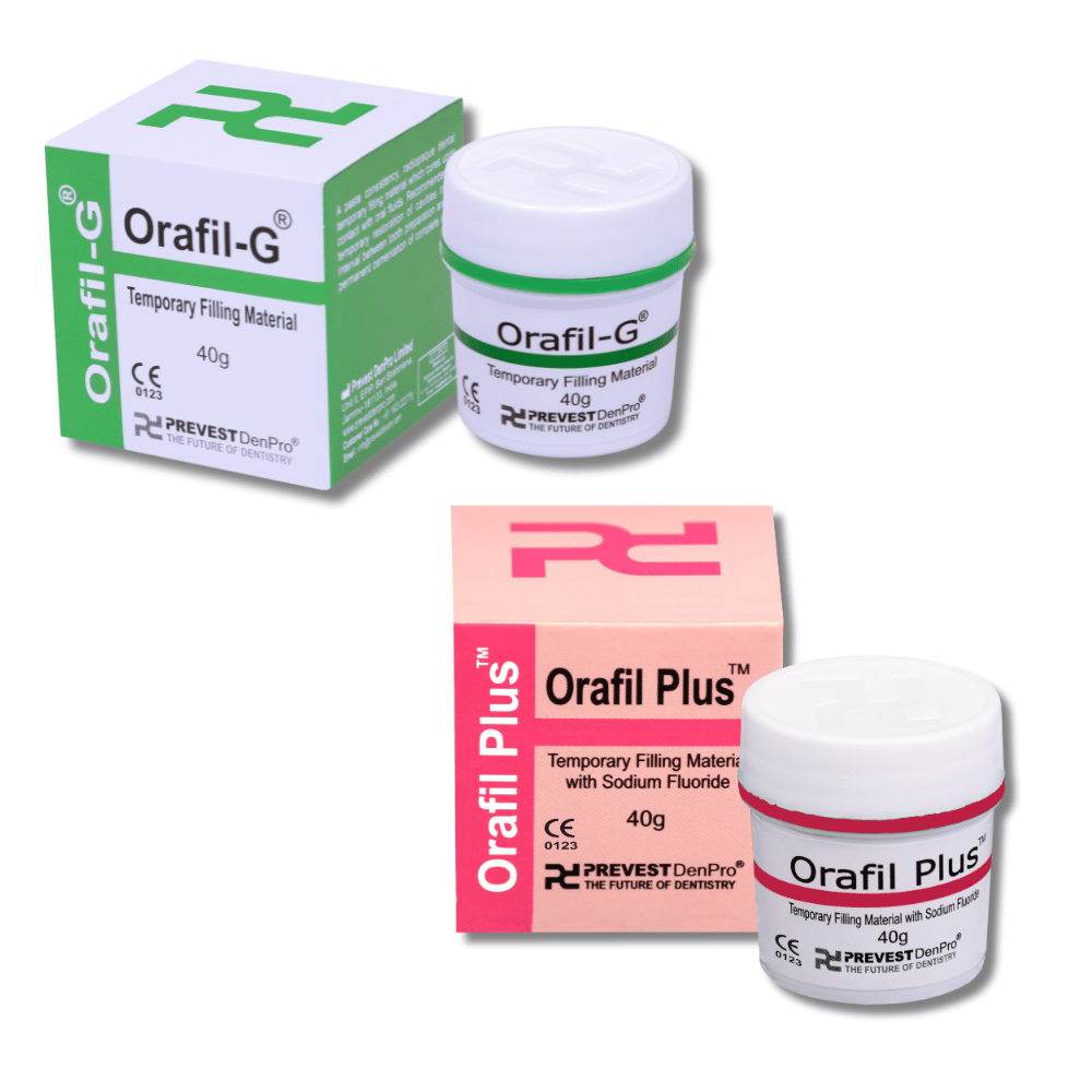 Provisorische Verschlussmasse Orafil und Orafil Plus