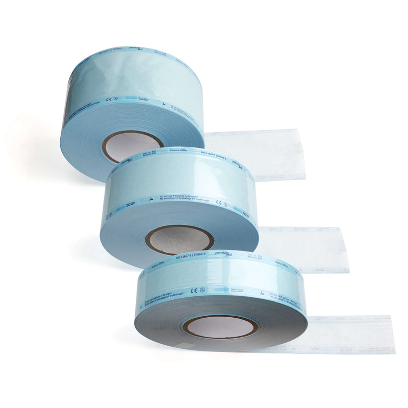 Sterilisationsrollen in verschiedenen Maßen zum selber schneiden von Premium Plus