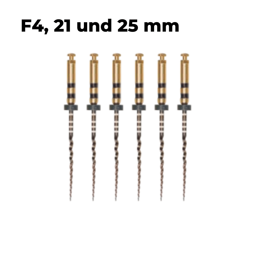 Wurzelkanalinstrument Super Feilen NiTi gold-PP-E01-F4