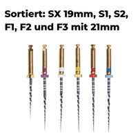 Wurzelkanalinstrumente Super Feilen E2 Blue NiTi | 6er Pack