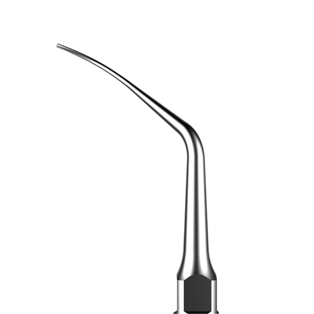 Ultraschallspitze runde Spitze Perio rechts gebogen rechtslaeufig Furkationen Interdental Konkremente XP-P2R PN2R PD2R