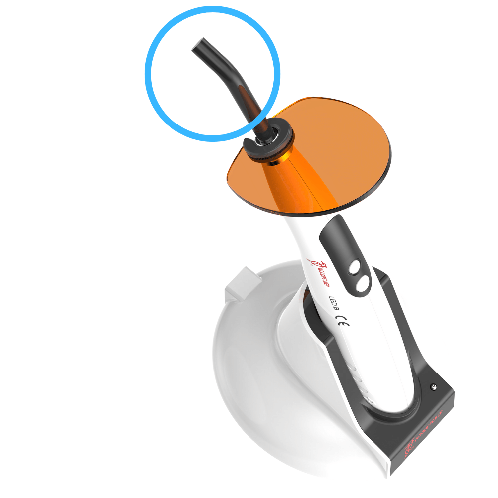 Lichtleiter Polymerisationslampe LED.B-OF_2