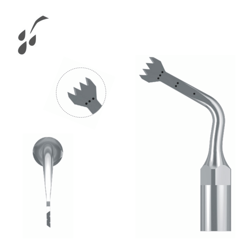 Piezochirurgie Spitzen Knochensäge  Satelec* Piezotome* XP-BS1_2