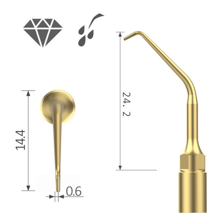 Piezochirurgie Spitzen Mectron* Piezosurgery* Endo UE3_2
