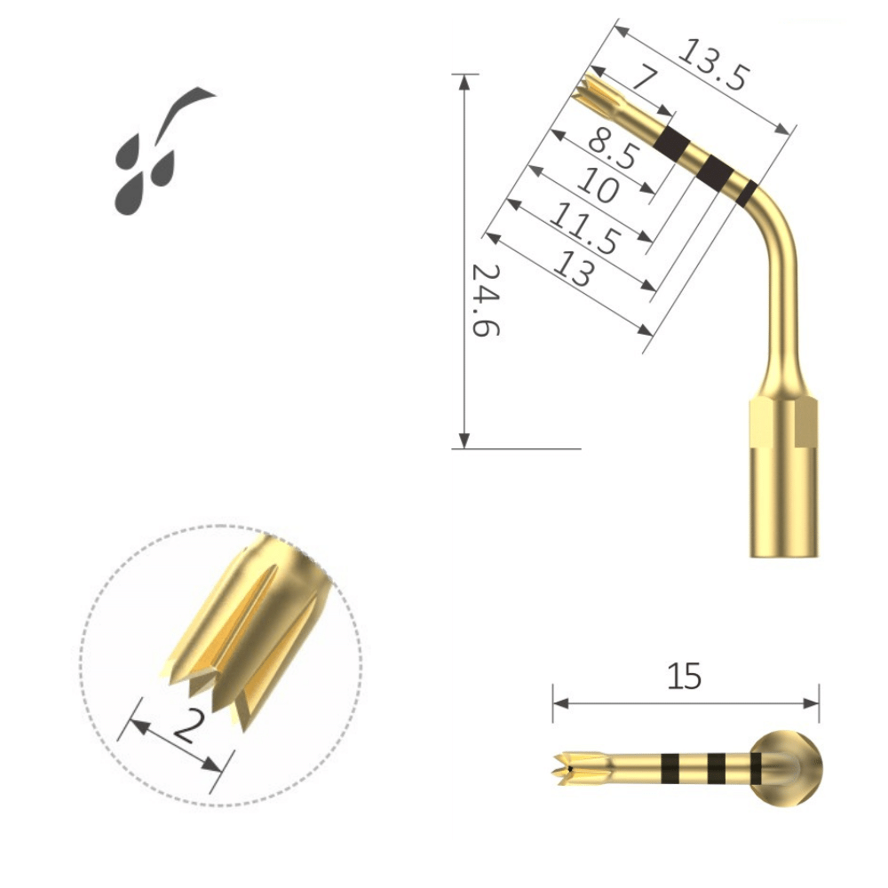 Piezochirurgie Spitzen Mectron* Implant IM2P_1