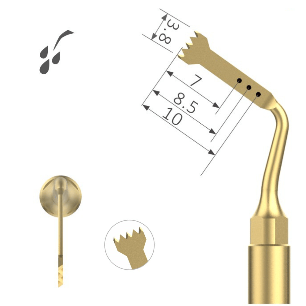 Piezochirurgie Spitzen Knochensägege Mectron* Piezosurgery* OT7_2