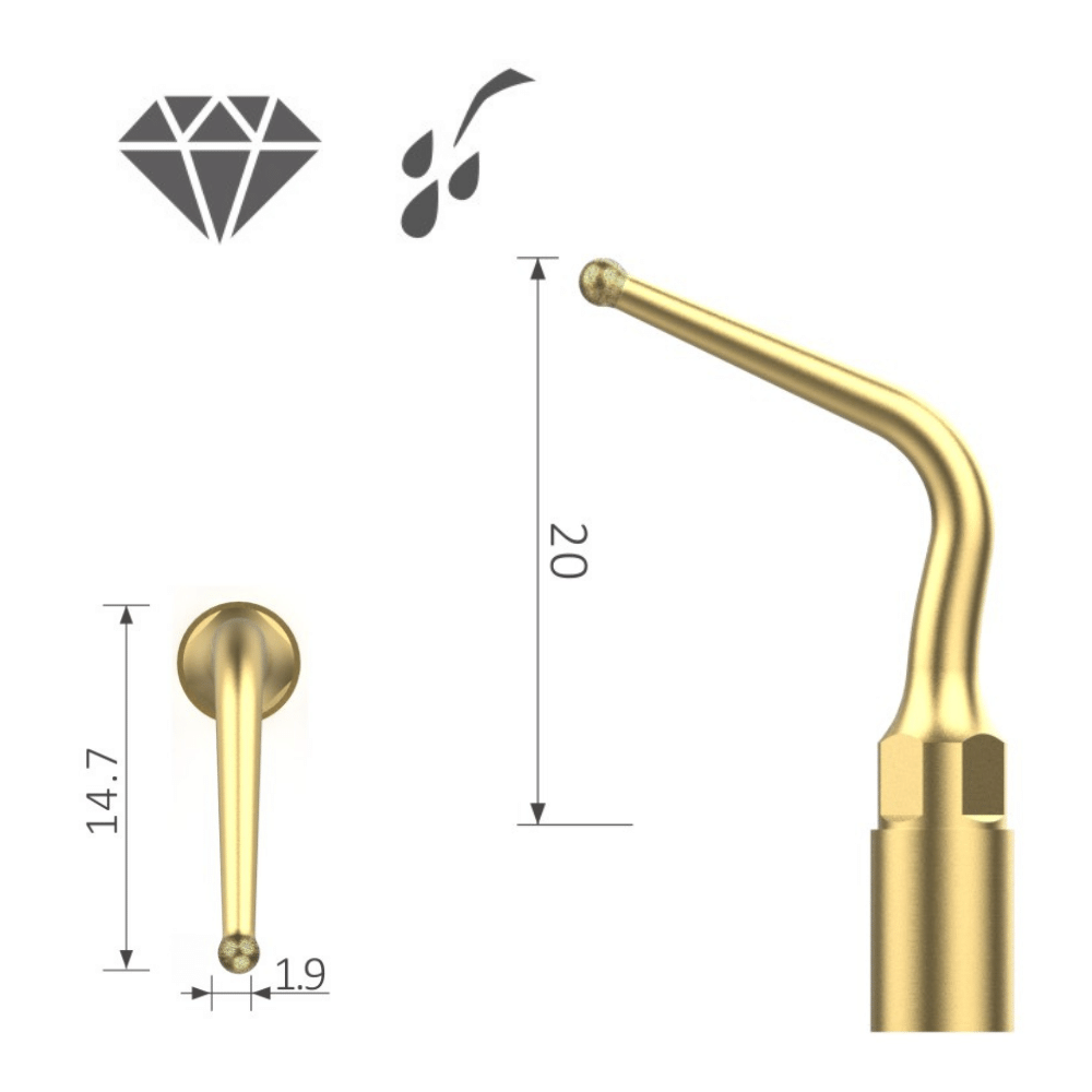 Piezochirurgie-Spitzen Sinus-Lifting Mectron* UL3_2