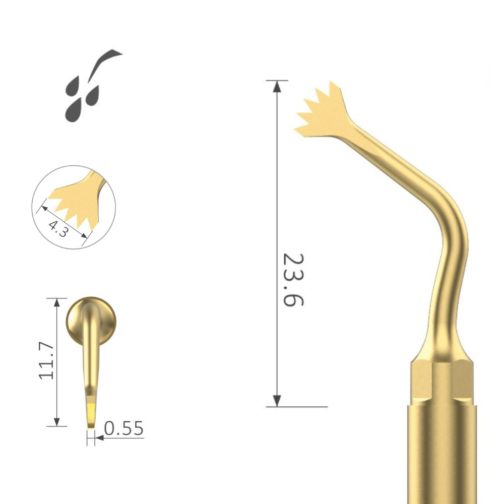 Piezochirurgie Spitzen Knochensäge Mectron* Piezosurgery US1_2