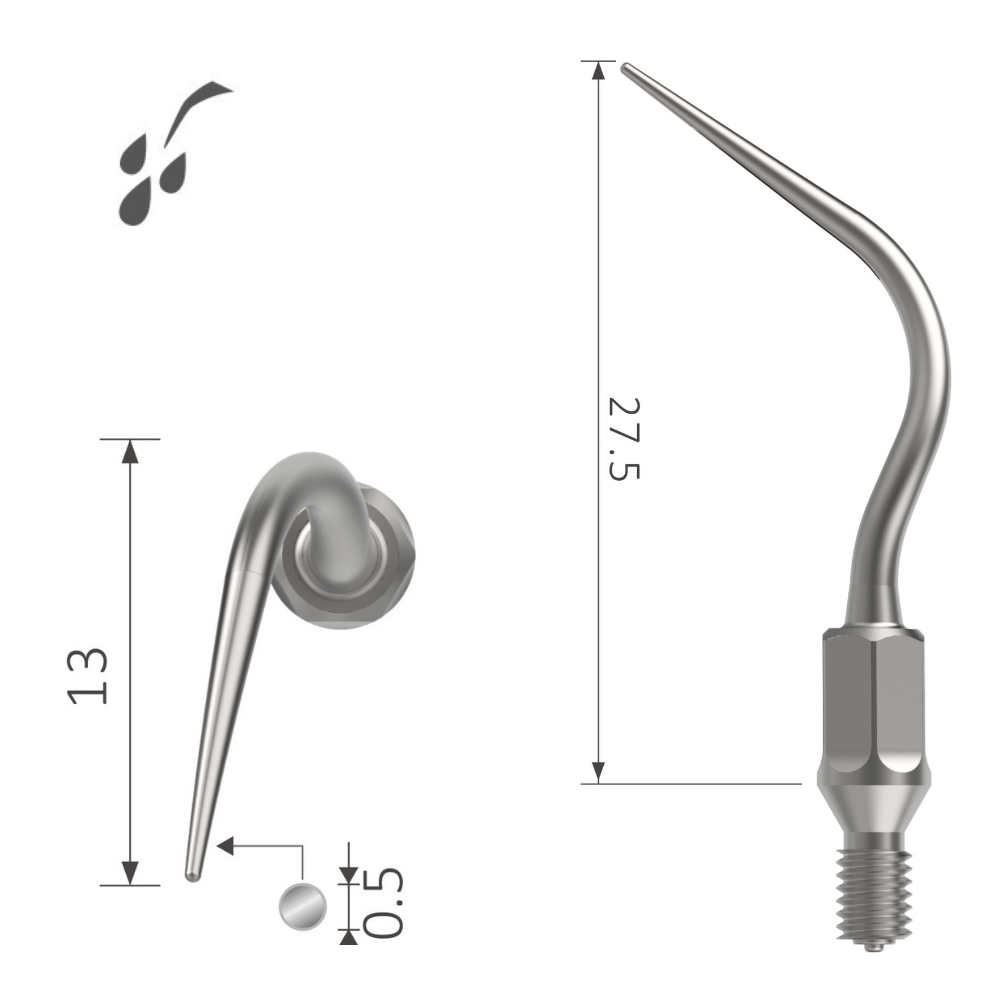 Schallspitzen Perio rechtsläufig KaVo* SONICflex* GK7_2