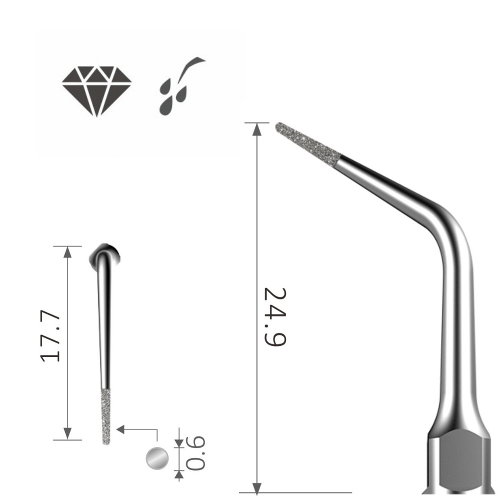 Ultraschallspitzen Endo diamanitert E3D_2