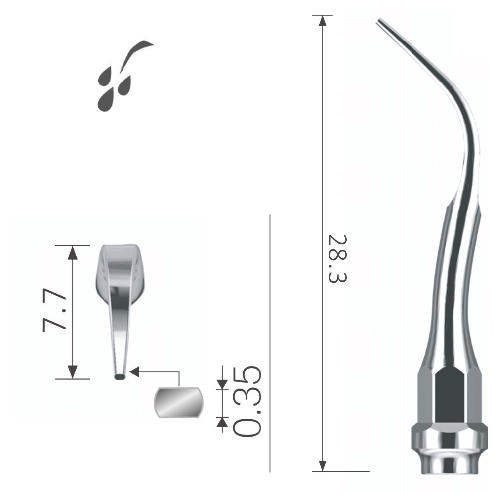 Ultraschallspitzen Sichel interdental supragingival KaVo* PIEZOlux* SONOsoft*